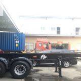 2 Axles 40ft Skeletal Container Transport Semi Truck Trailer thumbnail-1