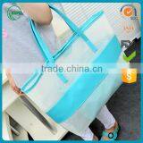 Promotioal Beautiful Pvc Button Closure Bag / Fashion Lady Bags thumbnail-1