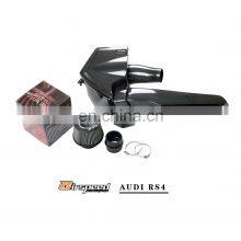 High Quality 3K Twill Glossy Car Intake System Modified Accessories Carbon Air Intake Kit For AUDI RS4 S4 B9 3.0T thumbnail-5