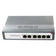 Network equipment 10/100M 4 port poe switch plus one UTP port