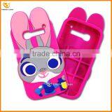 Policewoman Rabbit Silicon Case for Alcatel One Touch Pop c5 thumbnail-2