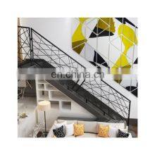 Modern Stair Balustrades & Handrails Duplex Luxury Guardrail Nordic Villa Fence Corridor Railing System thumbnail-1