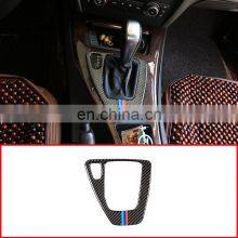 For BMW E90 E92 3 Series 2005-2012 Interior Trim Carbon Fiber Gear Shift Control Panel Cover Stickers LHD RHD Accessories thumbnail-3