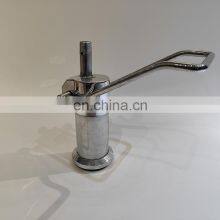 QCP-A02 Salon Hairdressing Vintage Heavy Duty Massage Bed Barber Chair 6hole Hydraulic Pump thumbnail-4