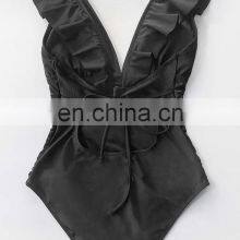 Custom Swimwear 2022 Best Designer Swimsuits Famous Brands Womens Swimwear Black Plus Size One Piece Swimsuit thumbnail-5