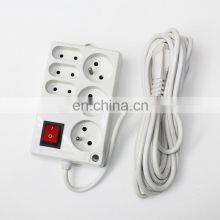 Custom Length Big Power French Multi Extension Electrical Sockets Socket With Switch thumbnail-5