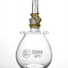 High Quality Temperature Pycnometer Transparent Water Test Lab Equipment Chemistry Laboratory Equipment Pycnometer Specific Grav thumbnail-4