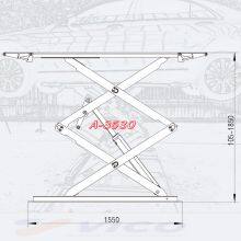 VICO On Ground Install / Ultra Thin Scissor Car Lift for Sale # V-JSXB-A-3530 thumbnail-3