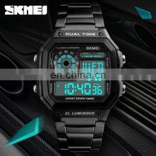 Thailand Hot Watch Skmei 1335 Gold Digital Watch thumbnail-1