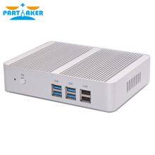 Partaker Cheapest Fanless Mini PC Windows 10 Pro Intel Core i5 4200Y i3 4020Y Barebone Computer DDR3L HTPC WiFi thumbnail-2