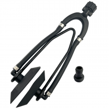 ISURE MARINE Dual Feed Outboard Flusher Ear Muffs Boat Engine Motor Nylon thumbnail-4