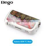 Collection Value! Rare Stabilized Wood Arctic Dolphin Adonis 80W TC Mod thumbnail-6