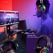 Amazons Top TF400 Gaming Wired Keyboard Mouse 4 in 1 Combos Keyboard Mouse Mousepad Speaker Set for Tablets thumbnail-5