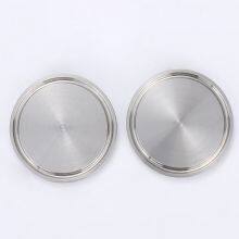304 Stainless Steel Quick Installation Blind Plate Sanitary Clamp Type Chuck Blind Plate Plug Blind Cover Plug Plate Clamp Blind Plate thumbnail-3