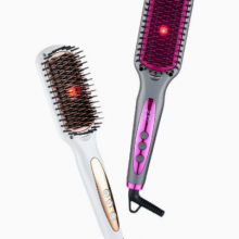 New Infrared Straightening Comb/straightener/fluffy Comb Curling Iron/straightening Comb Salon（Wechat:13510231336） thumbnail-1