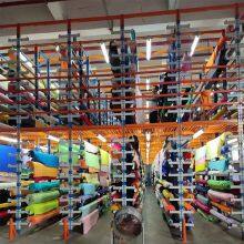 Telescopic Cantilever Pallet Rack for Industrial Storage of Lumber Hydraulic Hose Carpet Fabric Rolls thumbnail-4