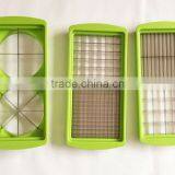 Plastic Multifunctional Chinese Vegetable Cutter 12 Pieces Set thumbnail-3