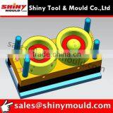 2 Cavities Plastic Thin Wall Milk Tea Cup Lid Mould thumbnail-6