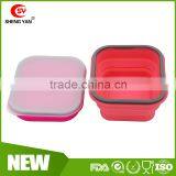Reusable 600 ML Silicone Children Lunch Box for Christmas Promo thumbnail-5