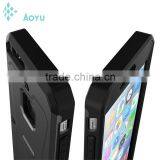 100% WaterProof Case ShockProof Case For Iphone 6 4.7 Inch Aluminum Gorilla Glass Black Metal Phone Case thumbnail-6