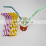 Silicone colored drinking straws/tubing/tube