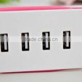 4 USB Port 4.3 A New Design Usb Car Charger With Universal Car Adapter With Usb Charger thumbnail-4