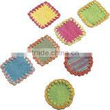 Round Placemat and Coasters Sets/paper Coasters/pp Coasters/polyester Coasters thumbnail-1