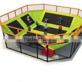 MBL09-A216 Large Indoor and Outdoor Trampoline Physical Game Trampoline Combination