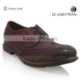 New Style Leather Mens Brogues Shoes thumbnail-1