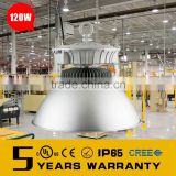 indoor led high bay light 120w ip65 with Meanwell driver and cree