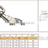 China Supplier Hardware Zinc Alloy Stainless Steel Swivel Dog Leash Snap Hook,dog Buckle Adjust Lanyard Snap Hook Supplier's Choice thumbnail-3