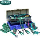 LAOA 23pcs Home Use Hand Tool Box Set,telecommunications Tool Set,Cellphone Repair,Electric Soldering Iron,multimeter Set thumbnail-3