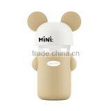 340ML Promotional Transparent Hand Blown Glass Water Bottle thumbnail-2