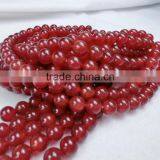 Wholesale Natural Red Agate Gemstone Beads 4-8mm Round Beads Strand for Jewelry Making thumbnail-2