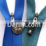 blue and green colour 2016 Design customer puller for invisible zipper