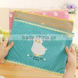 2015 Cute Cartoon Factory Wholesale Eco Friendly Oxford File Bag, Documents Pouch thumbnail-2