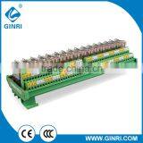 JR-16L2/16 Channel DPDT OMRON Relay Module (PLC Output Amplified Board)