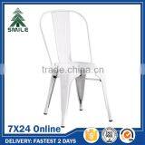 2016 White Modern Metal Dining Chairs for Sale Quality Choice thumbnail-1