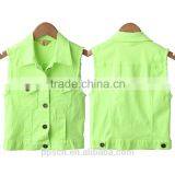 China New Products Custom OEM Woven Sleeveless Many Color Women's Jackets and Coats for Sale thumbnail-5