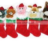 Kids Christmas Decorations Sock Animal Plush Christmas Sock thumbnail-1