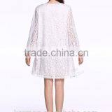 Any Size Delicate Lace Loose Dress Casual Dress Plus Size Dress thumbnail-5