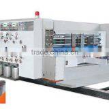 Carton Box Making Machine Lead Edge Feeding High Speed Multi-color Flexo Printing Slotting Rotary Die Cutter thumbnail-1