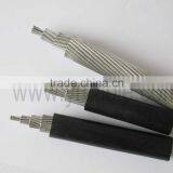 rated voltage PE insulated aluminum core conductor overhead power electric aerial cables for construction