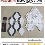 Polished Black and White Marble Mosaic With Special Design thumbnail-3