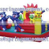 Inflatable Blue Cats, Aniamls Fun City SP-FC047