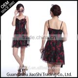 China manufacturer new fashion sweetheart neck sexy backless party dress for women
