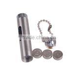 TP-302 White and Laser Light Aluminum LED Flashlight Keychain thumbnail-4