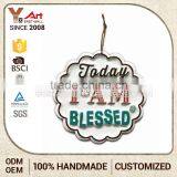 Samples Are Available Customizable Vintage Style Decorative Metal Wall Plaque Yard Sign Holder thumbnail-1