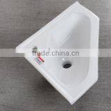 Bathroom Triangle Ceramic Hand Wash Basin Sizes thumbnail-2