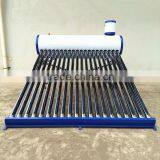 ETC Vacuum Brosilicate Tube Sunny Solar Water Heater for India Market Blue and White Color